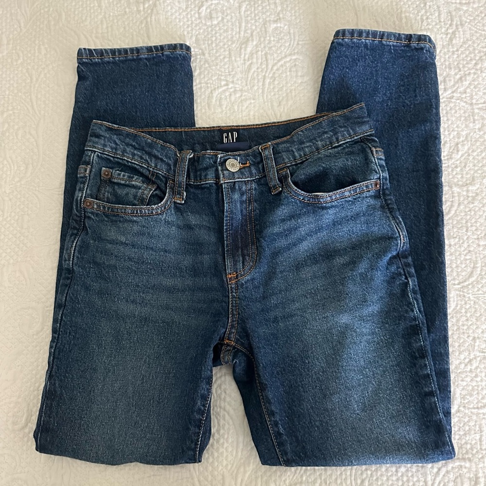 GAP, Boys ORIGINAL STRAIGHT TAPER BOYS JEANs
Sz 10
Like New